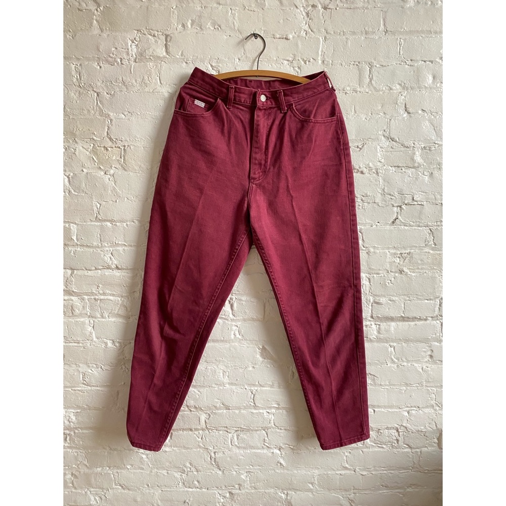 Vintage 90s LEE Red High Waist Jeans